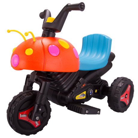 Tricicleta eléctrica para niños con piezas del asiento trasero